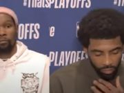 Kevin Durant Disrespects Kyrie Irving While Responding to Glen Davis Threatening Kyrie Irving for Stomping on Celtics Logo
