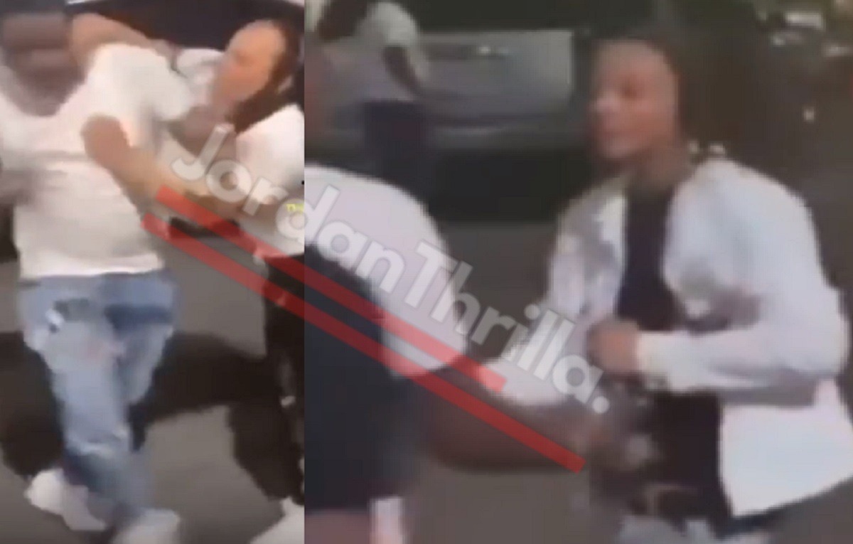 Baltimore Actor From the Wire Lil Snupe Knocks Out Two Men After They Slapped Lil Snupe in the Face During Street Brawl