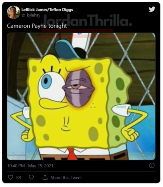 Who Beat Up Cameron Payne? Social Media Reacts to Cameron Payne Black Eye During Suns vs Lakers. Cameron Payne eye injury.