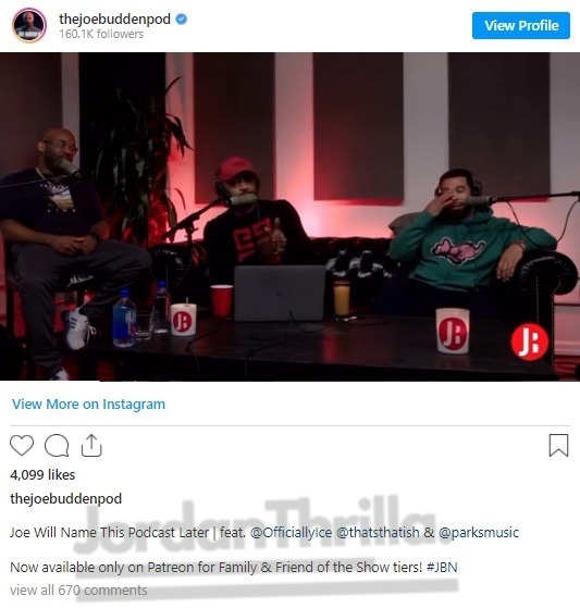 Did Joe Budden Officially End Rory and Mal Podcasting Careers? Joe Budden Announces New Podcast with Ice and Ish