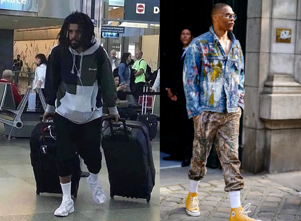 People React to J Cole Russell Westbrook Reference With "Do the Westbrook Rock-a-Baby" Lyrics on Amari