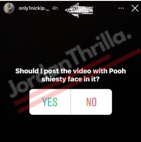 Pooh Shiesty Blocks Transgender Woman Nicki P On IG After Threats to Release a Transgender Pooh Shiesty $extape With His Face Showing