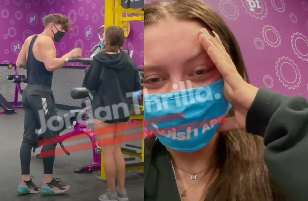TikToker Kendall Etchison Gets Rejected By Guy at Planet Fitness Gym Who Calls Her 'Busted' and Curses Her Out in the Process