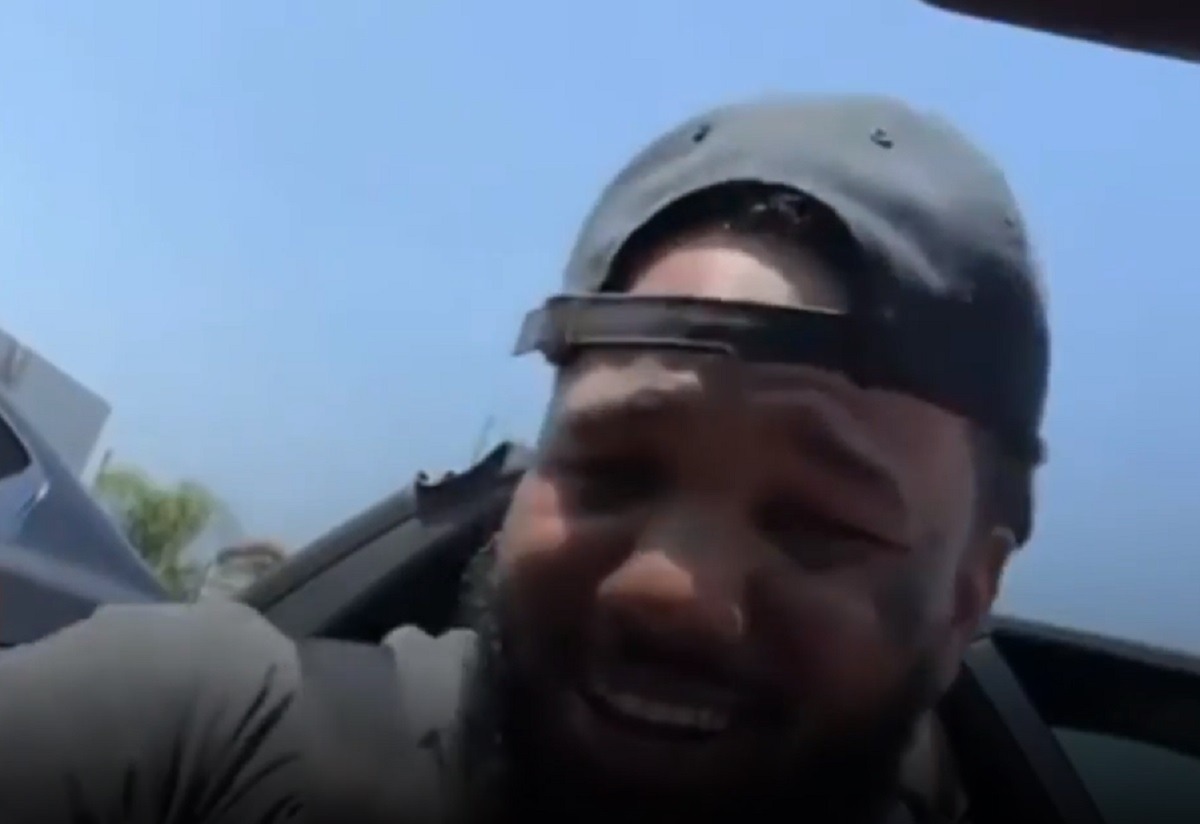 The Game Raps 50 Cent 'Many Men" While Riding Around His Lamborghini in Los Angeles