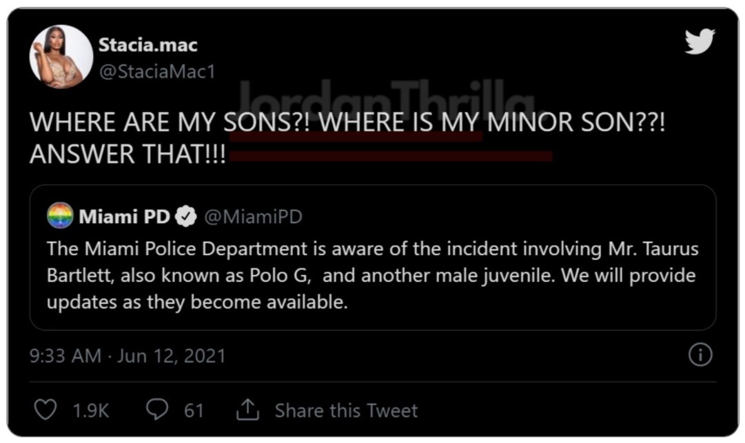 Video Shows Rapper Polo G Mom Confronting Police for Racial Profiling After Polo G Arrested in Miami For Attacking a Cop