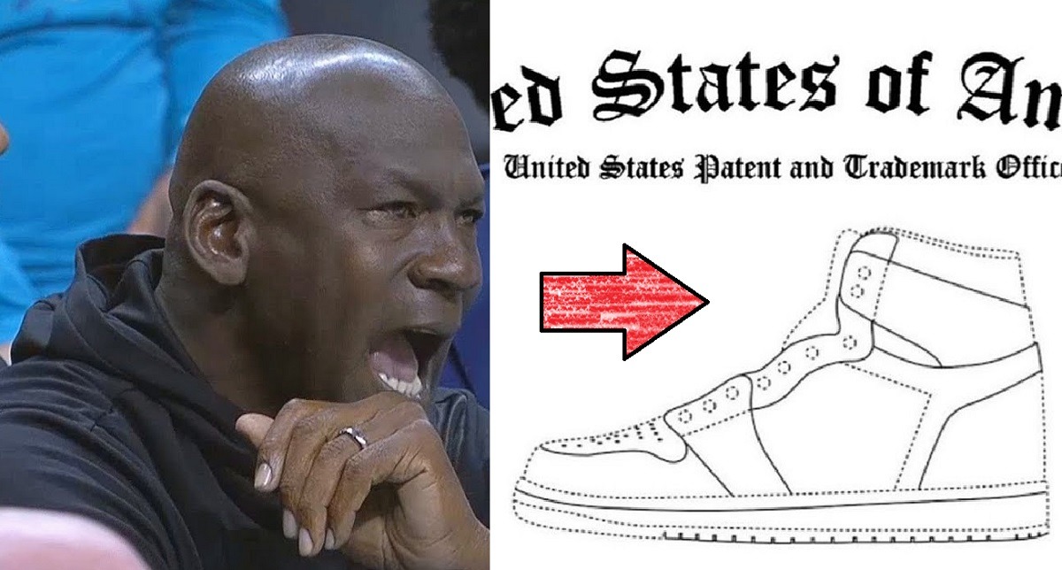 Michael Jordan Officially Cancels Bootleg Jordan Sneakers With Air Jordan 1 Silhouette Patent Trademark Registration