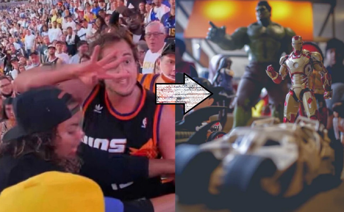 Here is Who Made the 'Suns In 4 Guy' Action Figure of Suns Fan Who Beat Up Nuggets Fan During Game 4