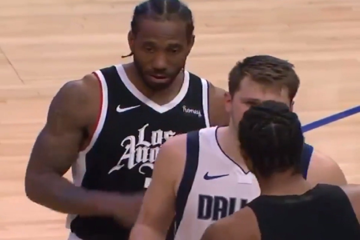 Luka Doncic Rejects Swapping Sweaty Jerseys With Paul George After Mavericks Lose Game 7