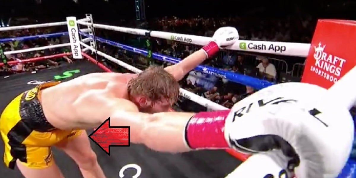Did Floyd Mayweather Make Logan Paul Piss Himself During the Fight? Evidence Inside. Logan Paul peeing himself during Floyd Mayweather fight
