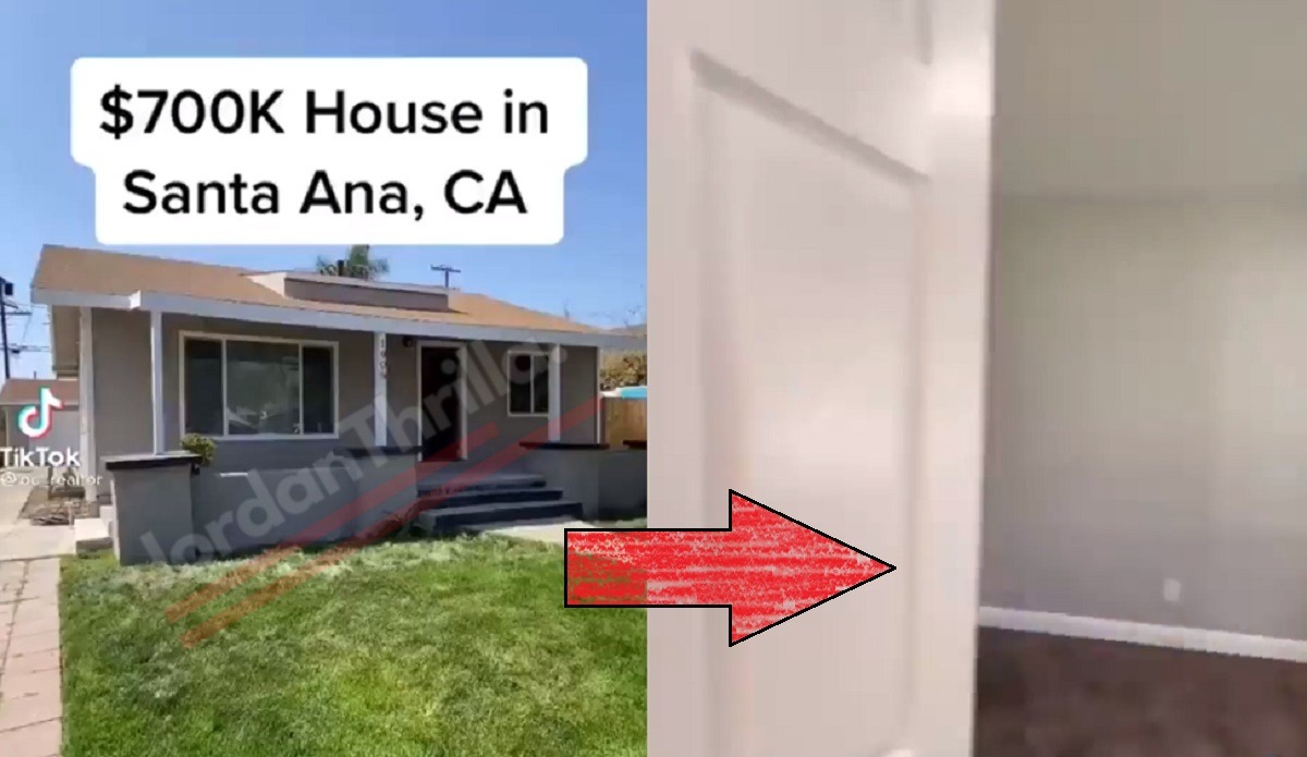 TikTok Video of a $700K House Santa Ana California is Shocking and Depressing to Watch