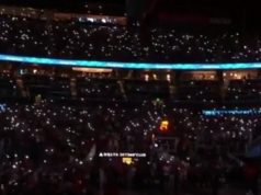 Hawks Fans Put Their Lighter Phones Up after Trae Young Shoots Lights Go Out at ...