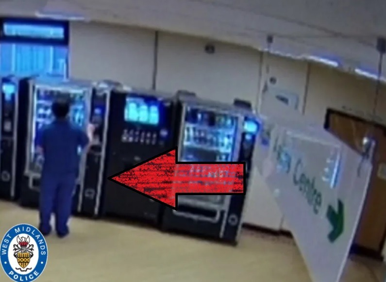 Police Arrest Heartlands Hospital Nurse Worker Using Dead Patient's Debit Card at Vending Machine 17 Minutes After They Died