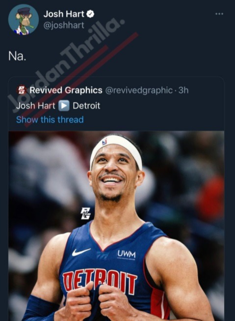 Josh Hart Disses Detroit Pistons Franchise With One Simple Word
