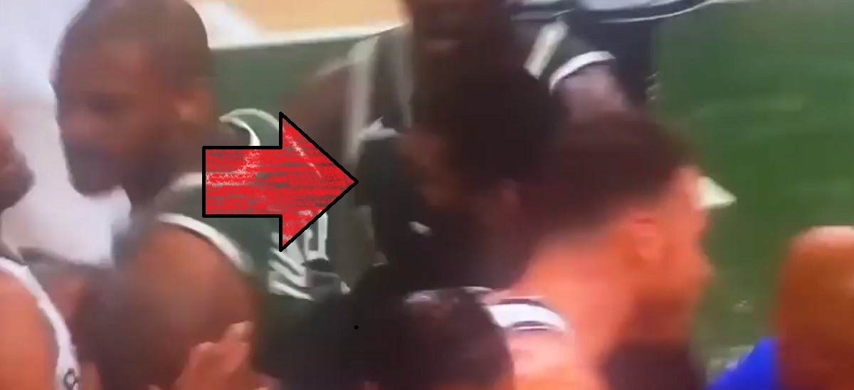 Did Bucks Security Guard Hit PJ Tucker? PJ Tucker Almost Fights Kevin Durant and Security Guard During Game 3 vs Nets