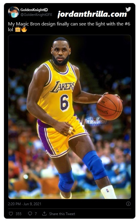 6-Bron? Social Media Reacts to Lebron James Changing Jersey Number 23 Back To 6 For Revenge Next Season