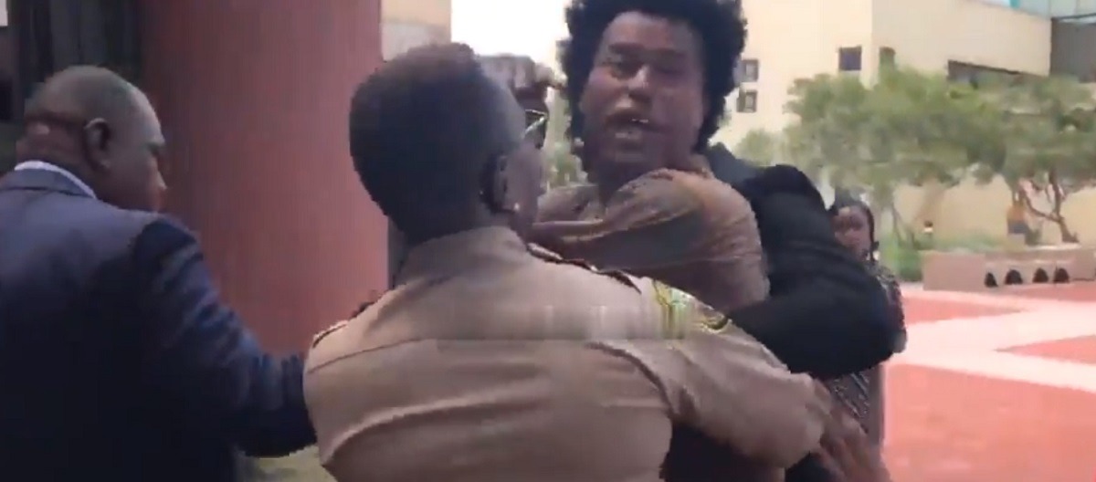 Clayton Dillard Sr Father of Victim in Mass Shooting Miami El Mula Banquet Hall Interrupts Alfredo Ramirez News Conference To Send Message to Killer