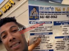 People Criticize Unhealthy Food Menu At Blueface Opened Soul Food Restaurant in ...