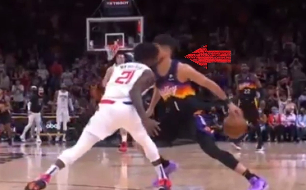 Did Patrick Beverley Intentionally Headbutt Devin Booker Head Leaving Him Bleeding and Almost Knocked Out