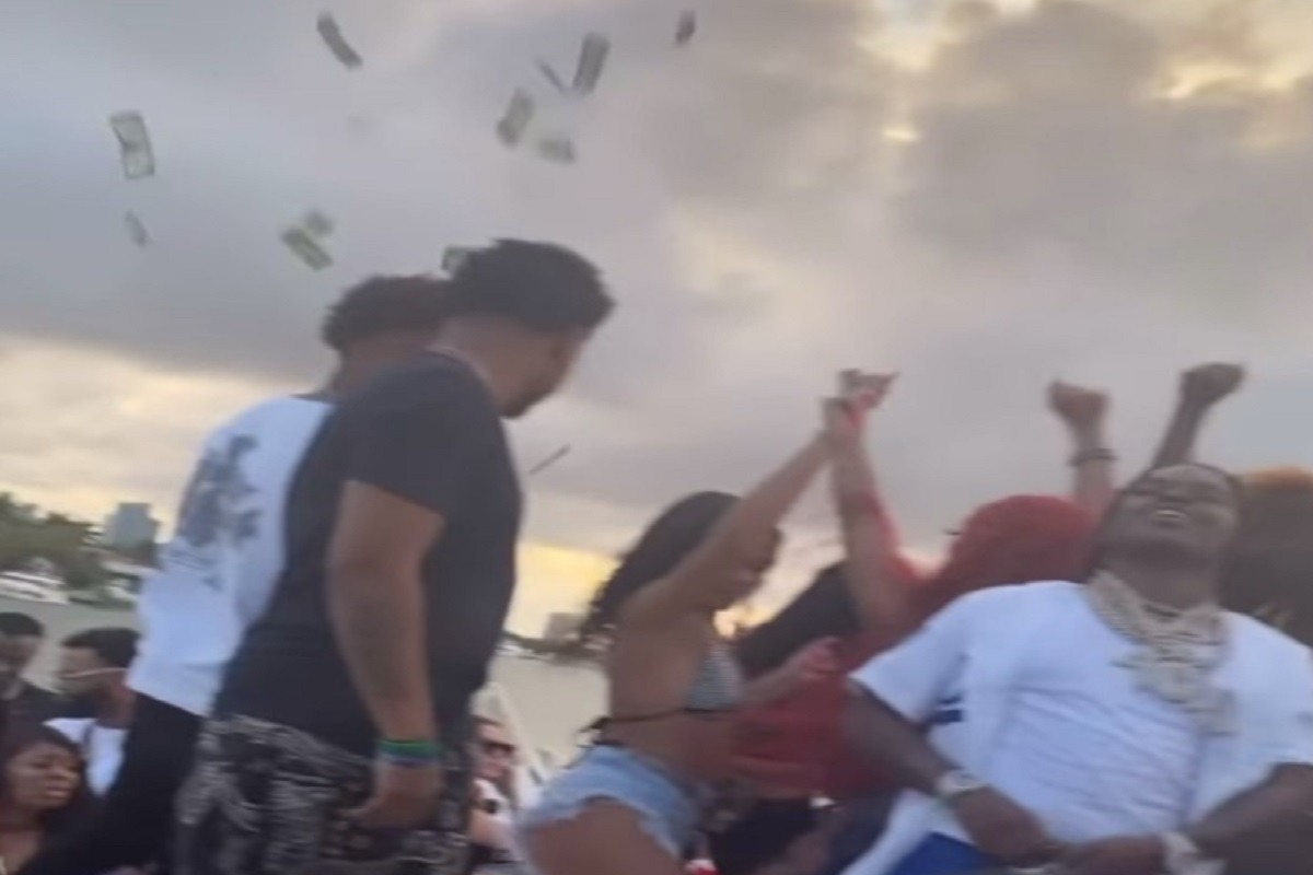 Did Yo Gotti and 42 Dugg Throw Prop Money Into the Ocean at Biscayne Bay or Was It Real Money?