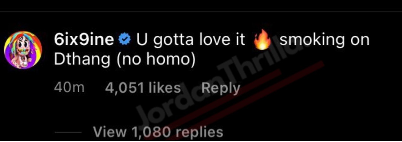 Tekashi 6IX9INE Celebrates Lil Durk Brother DThang Shot Dead Using 'Back In Blood' Lyrics. Tekashi69 reacts to D-thang murder