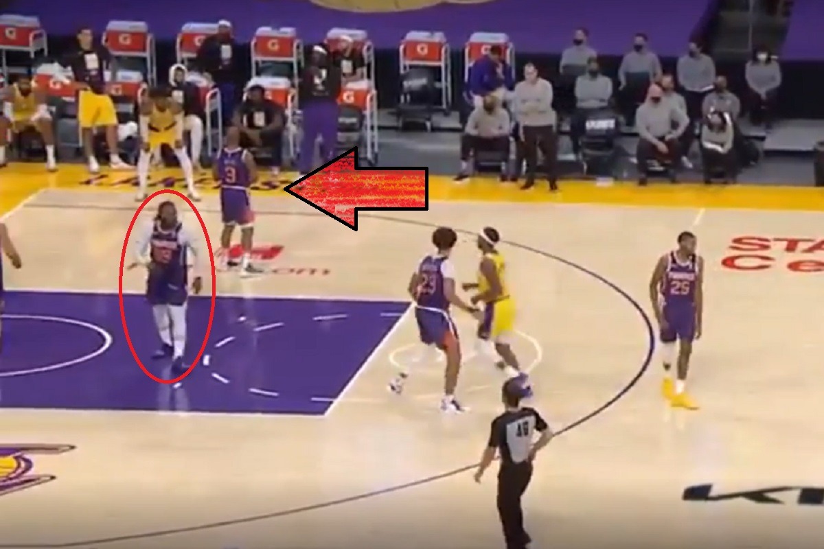 Chris Paul Mimics Andre Drummond Mimicking Lebron James Post Moves Before Jae Crowder Ejection