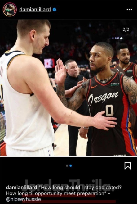 'Dame To the Lakers' Trends After Damian Lillard's Nipsey Hussle Quote Cryptic Instagram Post