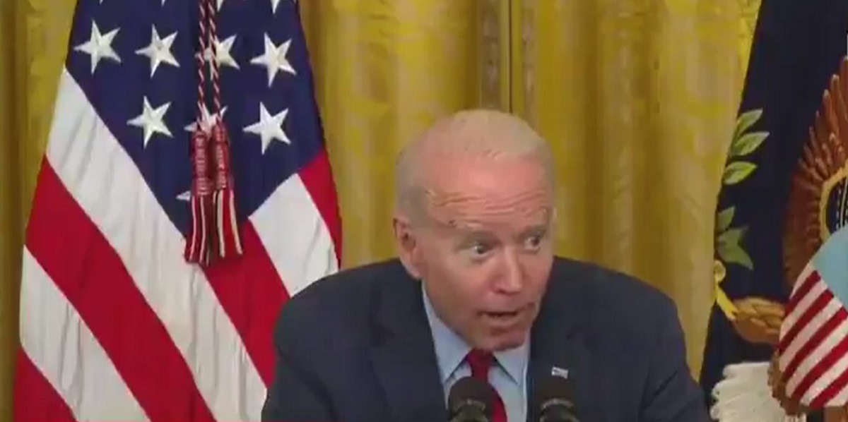 'Creepy Joe' Goes Viral After Joe Biden Whispering In Microphone During Strange Speech