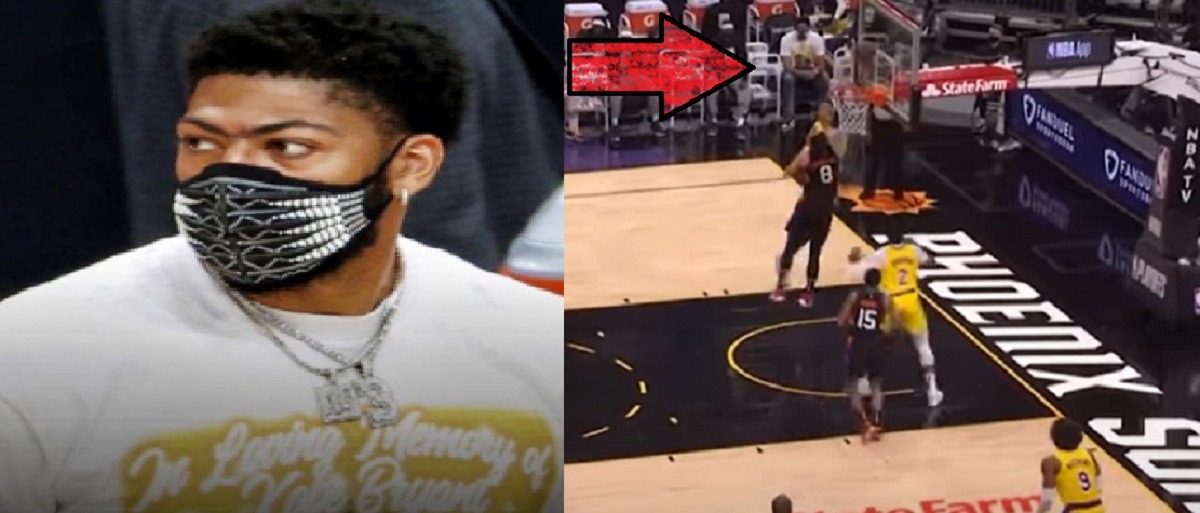 Is Anthony Davis Playing in Game 6? Anthony Davis Flashes Secret Code to Fan Signifying He Will Play in Game 6
