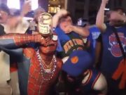 Video Of Drunk Knicks Fan Angry At Trae Young After His Game 5 Bow Is Filled with Raw Emotions