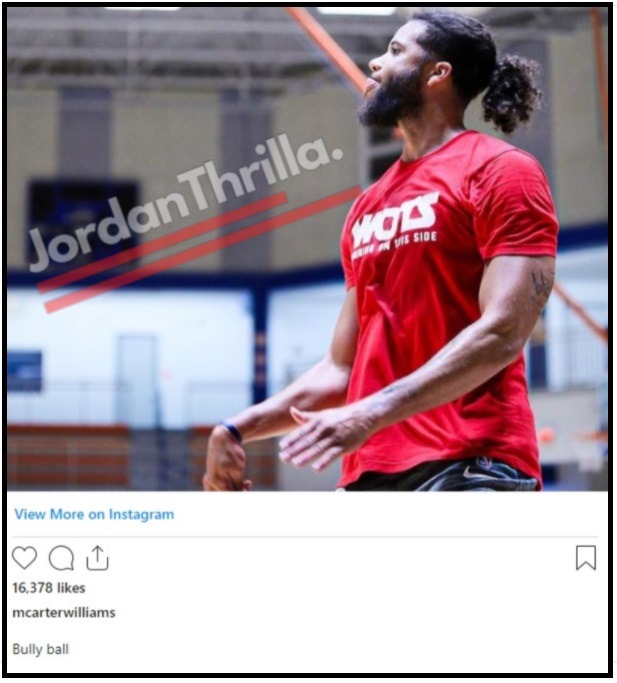 Michael Carter Williams Drug Tested by NBA After Posting Strange Photoshopped Photo On Instagram. Fake muscles photo Michael Carter Williams