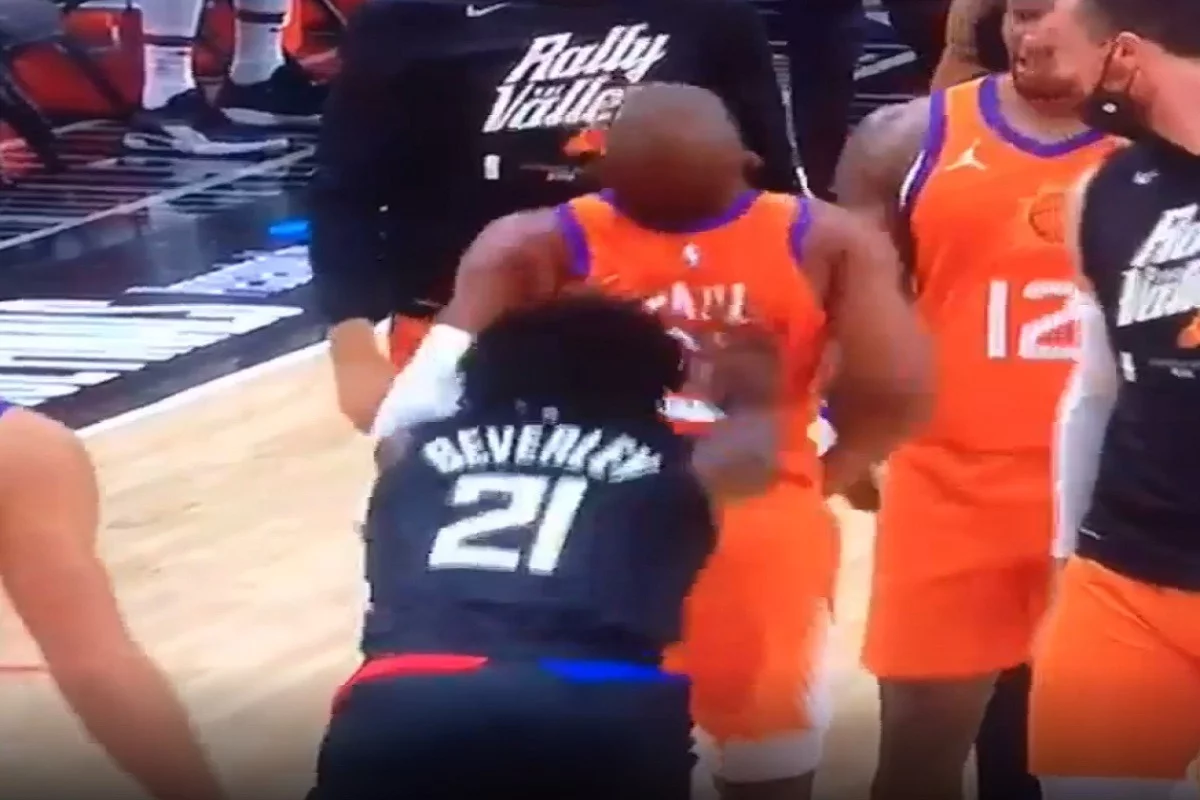 Why Did Patrick Beverley Push Chris Paul Almost Breaking His Neck Before Suns Made the Finals in Game 6?