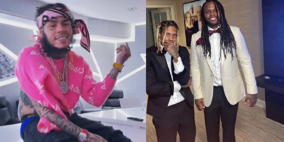 Tekashi 6IX9INE Celebrates Lil Durk Brother DThang Shot Dead Using 'Back In Blood' Lyrics. Tekashi69 reacts to D-thang murder