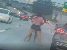 Drugged Out Atlanta Couple Blocks Highway While Kissing In Viral Video