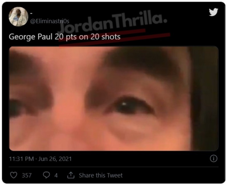 Polyester P and 'George Paul' Go Viral After Social Media Reverses Paul George Name For Missing Free Throws Again in Game 4