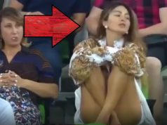 Thirsty Commentator Announcer Starts Singing to Woman in Crowd and Is Ready To R...