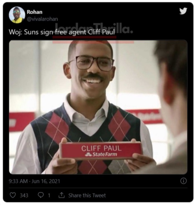 Cliff Paul Trends After Chris Paul COVID-19 Quarantine Suspension News. Cliff Paul signing with Suns