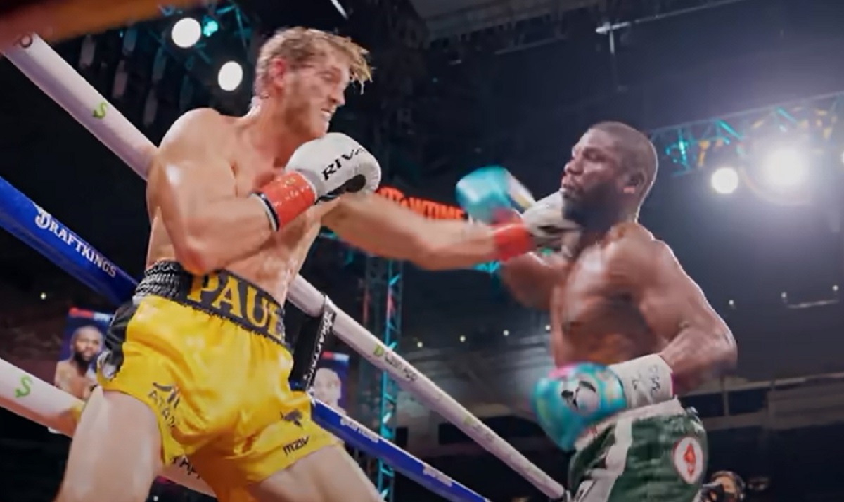 New Video Exposes Logan Paul Begging Floyd Mayweather For Mercy During Their Boxing Match