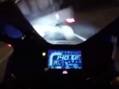 Scary Footage Shows Biker Going 160 MPH Before Crashing Into 18 Wheeler Truck