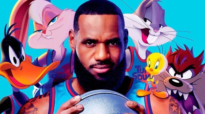 Who Vandalized Lebron James Space Jam Mural in Akron With 'LA Flop' Gang Slogan and Clown Nose?