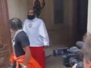 Paparazzi Scares Lil Baby and James Harden in Paris As They Leave Balenciaga Fashion Show