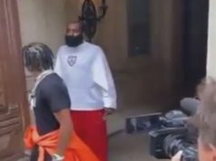 Paparazzi Scares Lil Baby and James Harden in Paris As They Leave Balenciaga Fas...