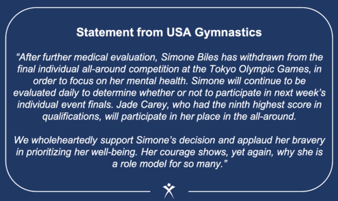 Here Is Why Simone Biles Withdrew From All-Around Competition at Tokyo Olympics Games and Michael Phelps' Reaction