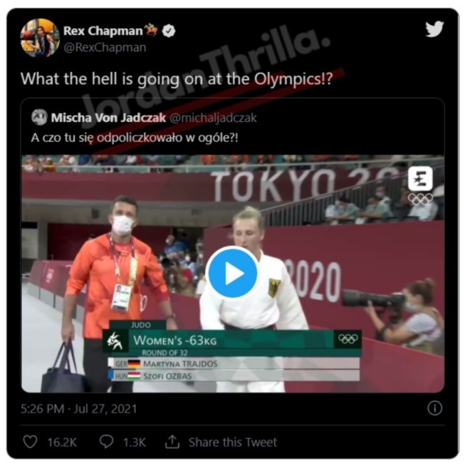 Feminists Are Angry a Male German Judo Coach Slapped Female Martyna Trajdos and Shook Her Violently at Tokyo Olympics