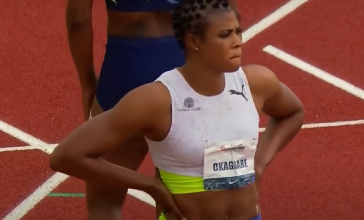 Nigerian Sprinter Blessing Okagbare Caught Cheating After Failed Drug Test In First Doping Scandal of Tokyo Olympics. Blessing Okagbare caught doping. Blessing Okagbare using HGH.