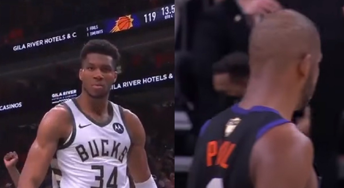 Here is Why People Think Chris Paul Tried to Injure Giannis Antetokounmpo On Viral Alley-Oop Play