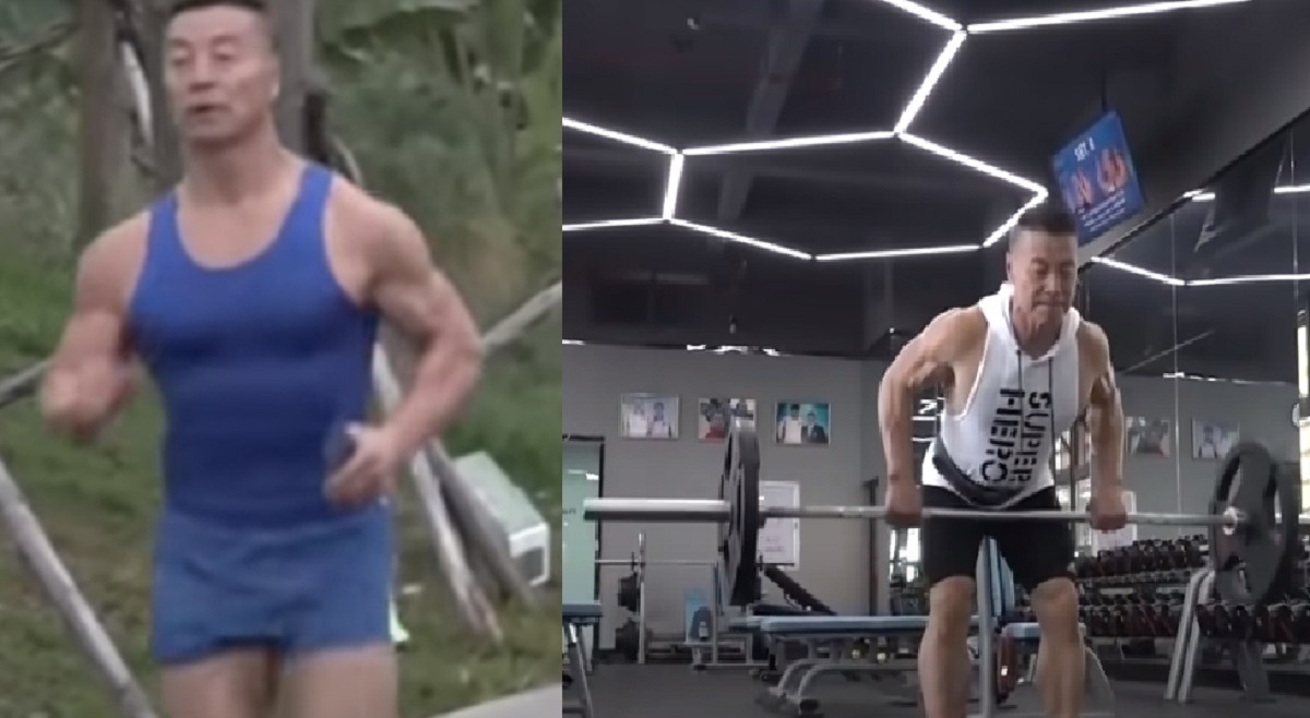 The Secret Behind 70 Year Old Chinese Man Who Looks 30 Years Old After Working Out Everyday for 34 Years Straight