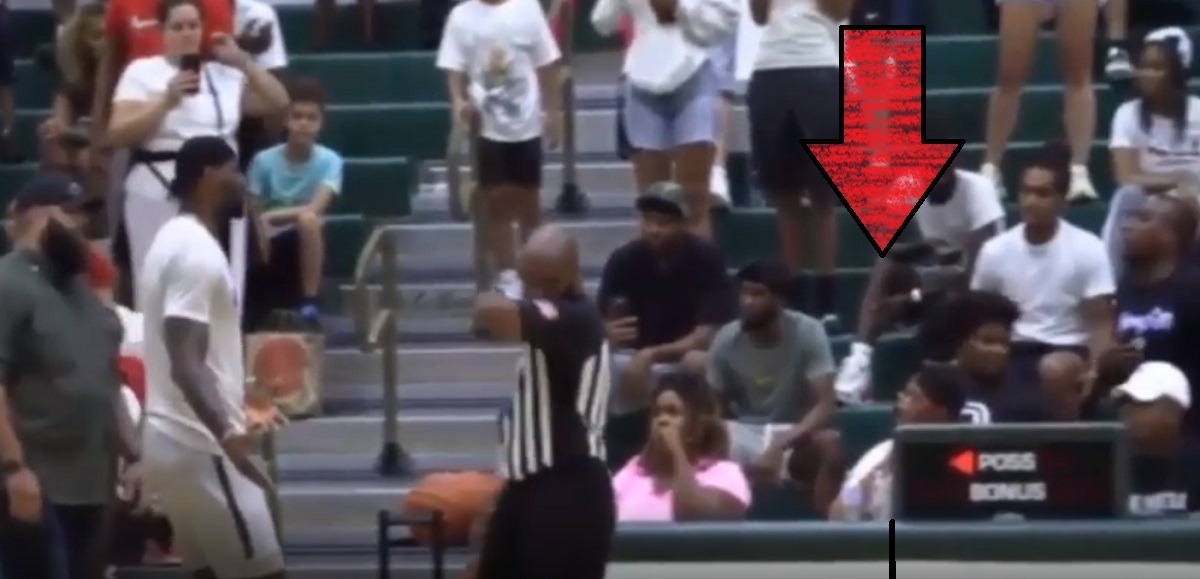 Security Intervenes After Lebron James Almost Fights High School Announcer For Disrespecting Bronny During Strive For Greatness Game