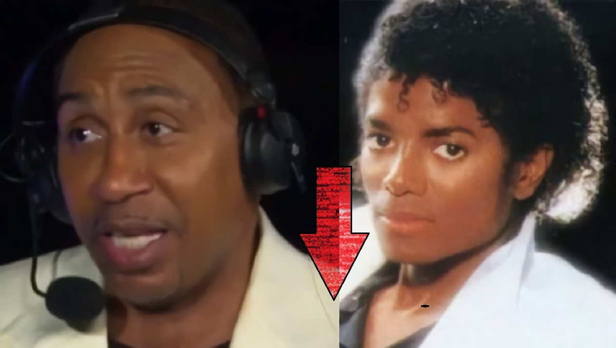 Stephen A Smith Michael Jackson Thriller Suit Outfit at UFC 264 Goes Viral