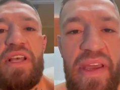 Conor McGregor Post First Hospital Video After Leg Surgery Calls Dustin Poirier ...