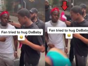 DaBaby Security Guard Hits Male Fan Trying to Hug DaBaby During Selfie Picture